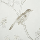 Schumacher Chinois Palais Panel Neutral Wallpaper