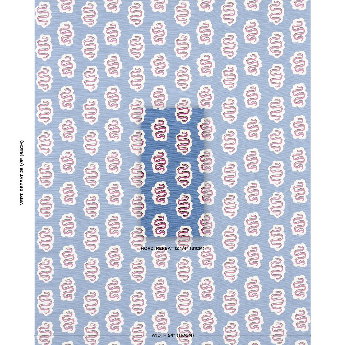 Schumacher Elsa Lapis Fabric