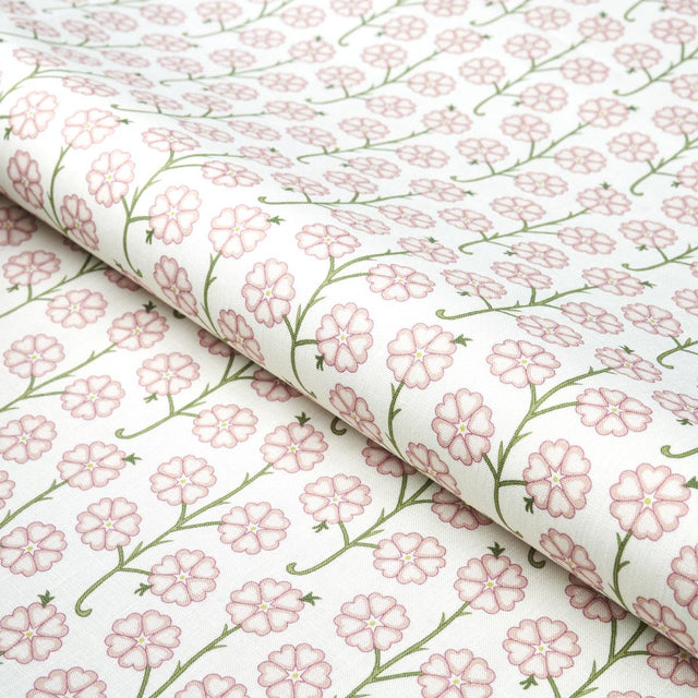 Schumacher Gardenia Rose Fabric