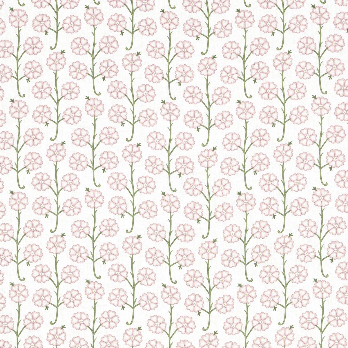 Schumacher Gardenia Rose Fabric