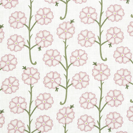 Schumacher Gardenia Rose Fabric