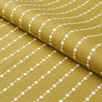 Schumacher Beaded Stripe Straw Fabric