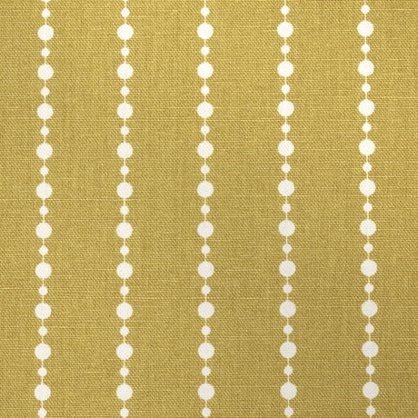 Schumacher Beaded Stripe Straw Fabric