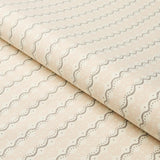 Schumacher Centipede Stripe Angel Pink Fabric