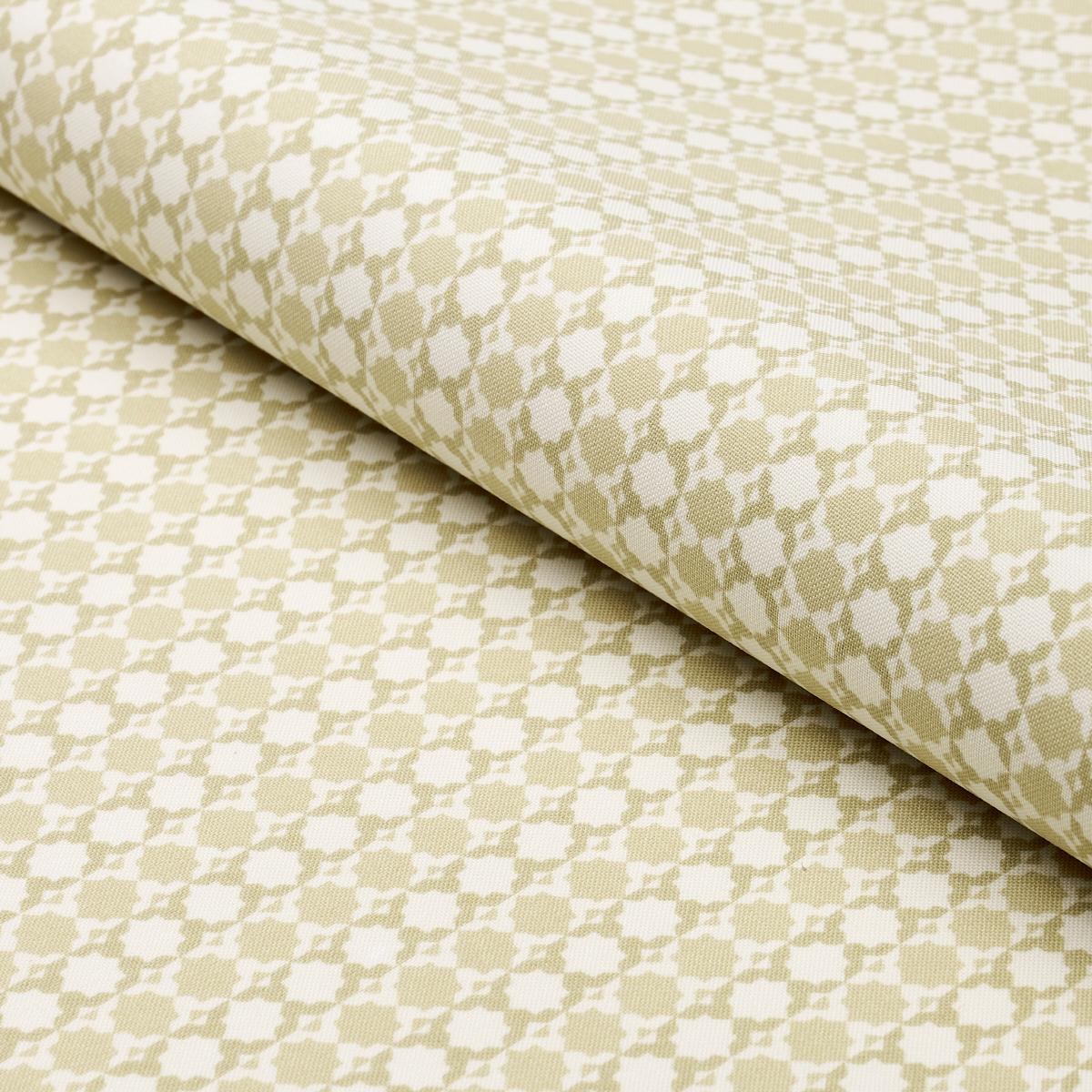 Schumacher Posy Indoor/Outdoor Neutral Fabric