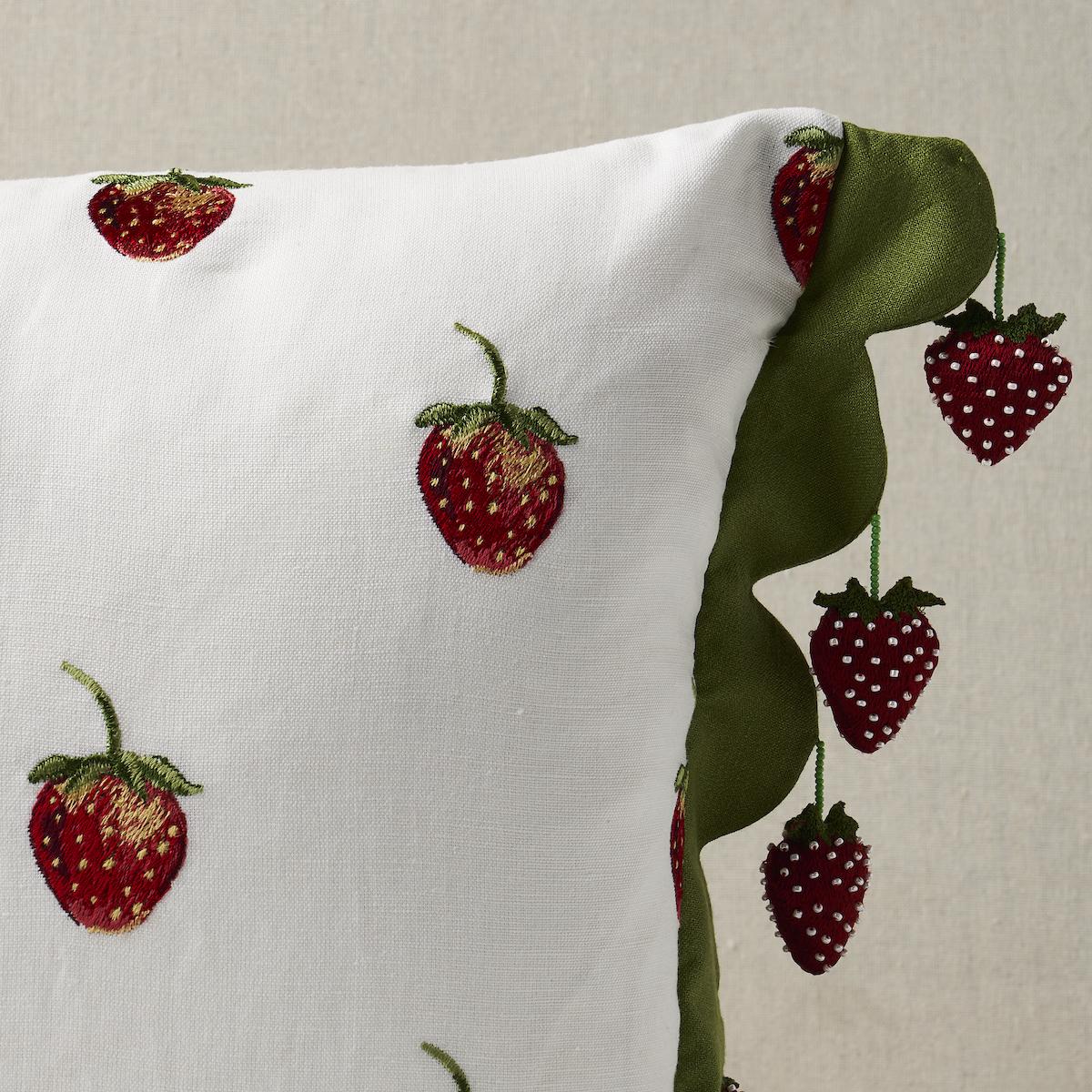 Schumacher Ivory 18" x 12" Freshie Fresh Pillow