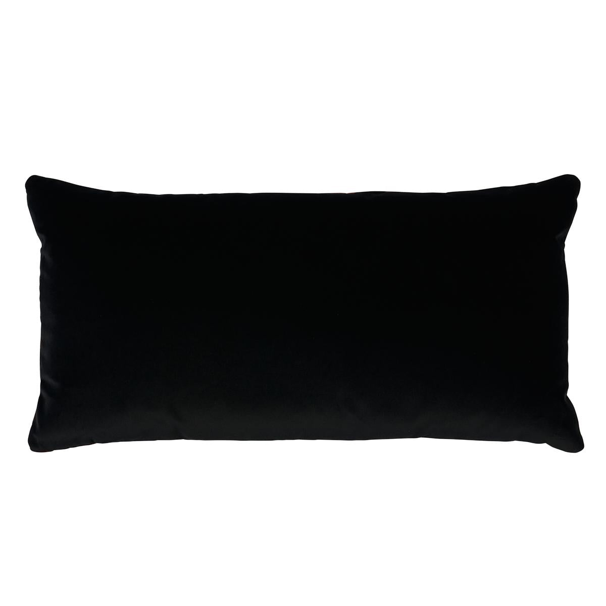 Schumacher Sabi Tiger Velvet Java 24" x 12" Pillow