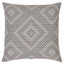 Schumacher Oxford Grey 22" x 22" Tortola I/O Pillow