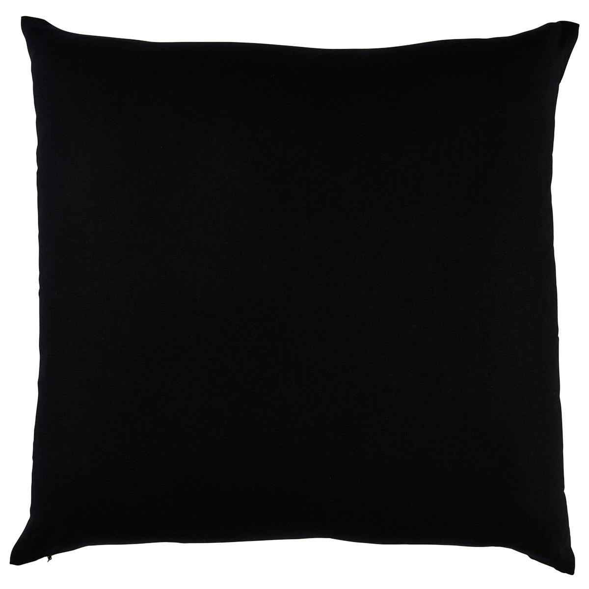 Schumacher Black & Beige 20" x 20" Tree Of Life Pillow