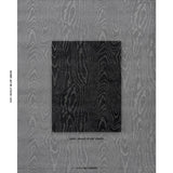 Schumacher Marisa Moire Velvet Smoke Fabric