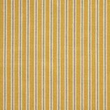 Schumacher Benson Stripe Pingl Saffron Fabric