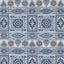 Schumacher Crowley Pingl Blue Fabric