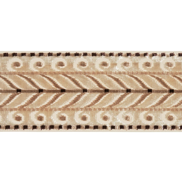 Schumacher Champagne Marion Velvet Tape