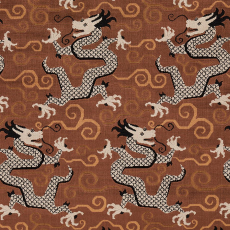 Schumacher Bixi Velvet Bronze Fabric