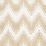 Schumacher Chevron Velvet Champagne Fabric