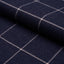 Schumacher Bancroft Wool Plaid Navy Fabric