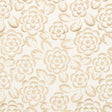 Schumacher Angelica Floral Champagne & Ivory Fabric