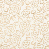 Schumacher Angelica Floral Champagne & Ivory Fabric