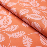 Schumacher Lanzadera Vine Indoor/Outdoor Melon Fabric