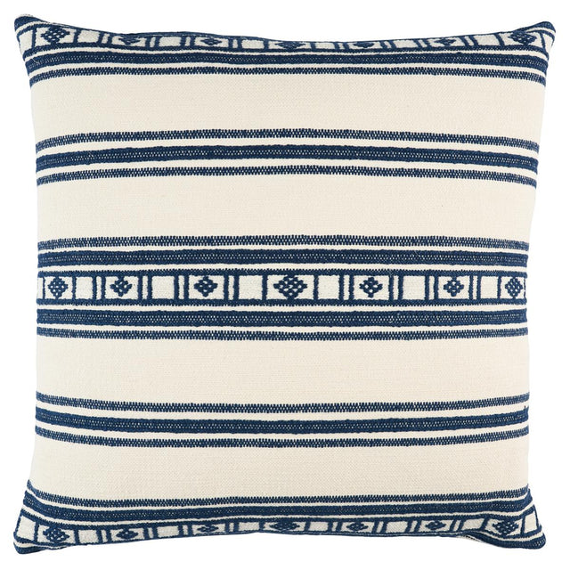Schumacher Indigo 22" x 22" Buena Vista Pillow