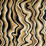 Schumacher Swirl Velvet Neutral Fabric