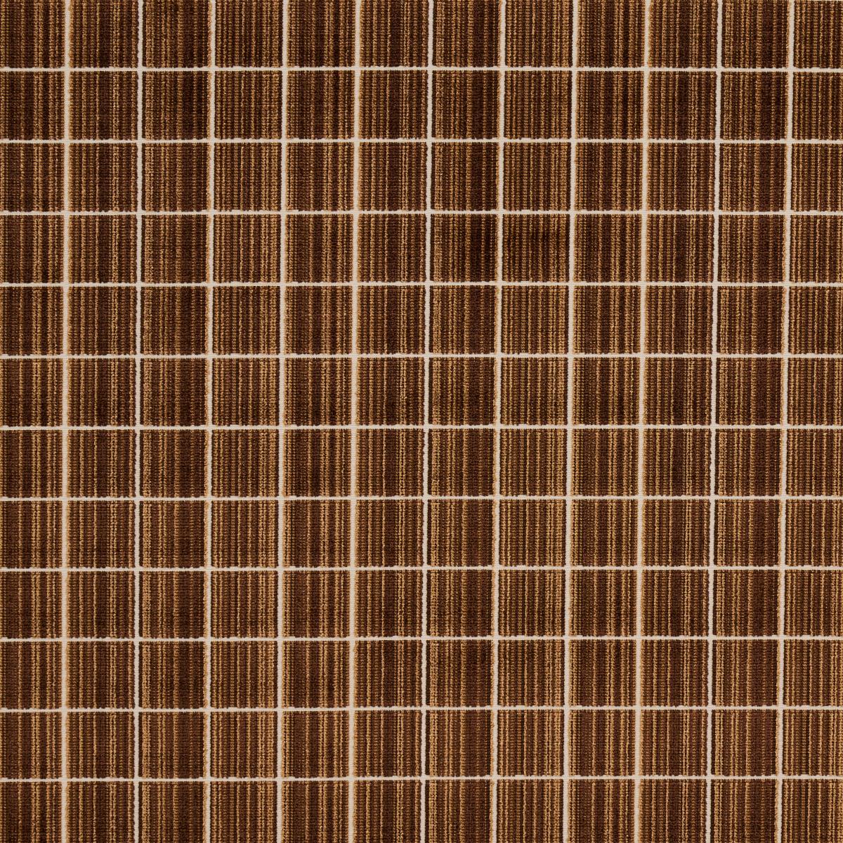 Schumacher Corneille Velvet Mocha Fabric