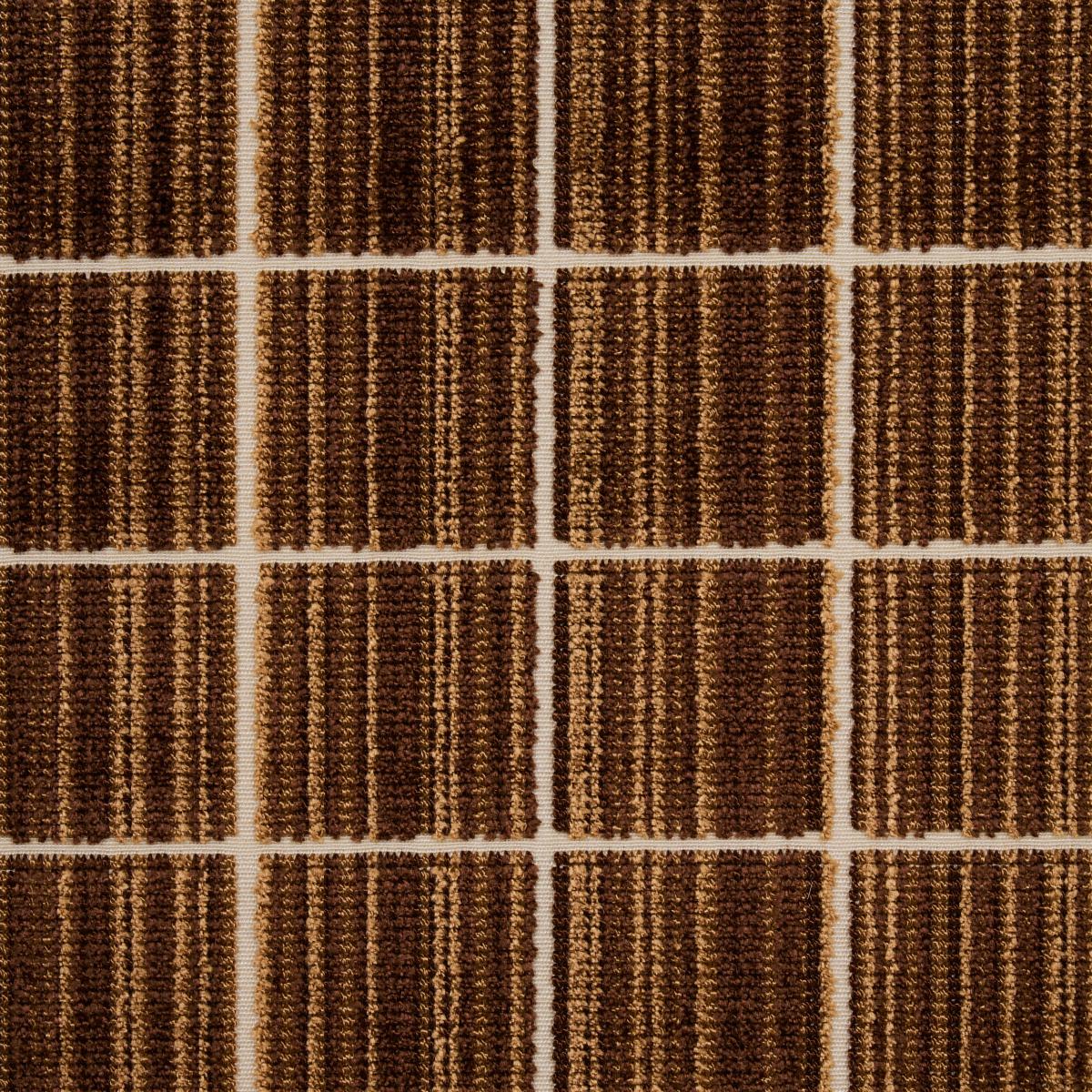 Schumacher Corneille Velvet Mocha Fabric