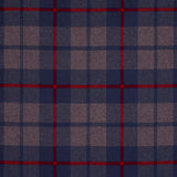 Schumacher Montana Wool Plaid Navy Fabric