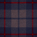 Schumacher Montana Wool Plaid Navy Fabric