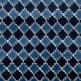 Schumacher Marrakesh Velvet Indigo Fabric