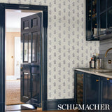 Schumacher Elsa Sandstone Wallpaper