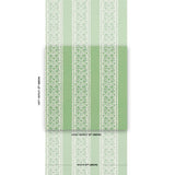 Schumacher Jasmine Leaf Green Wallpaper