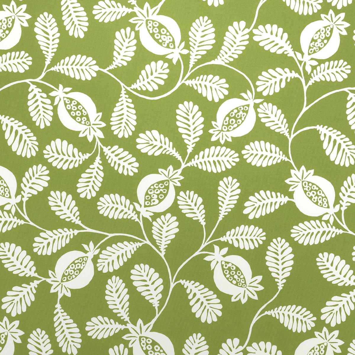 Schumacher Lanzadera Vine Indoor/Outdoor Honeydew Fabric
