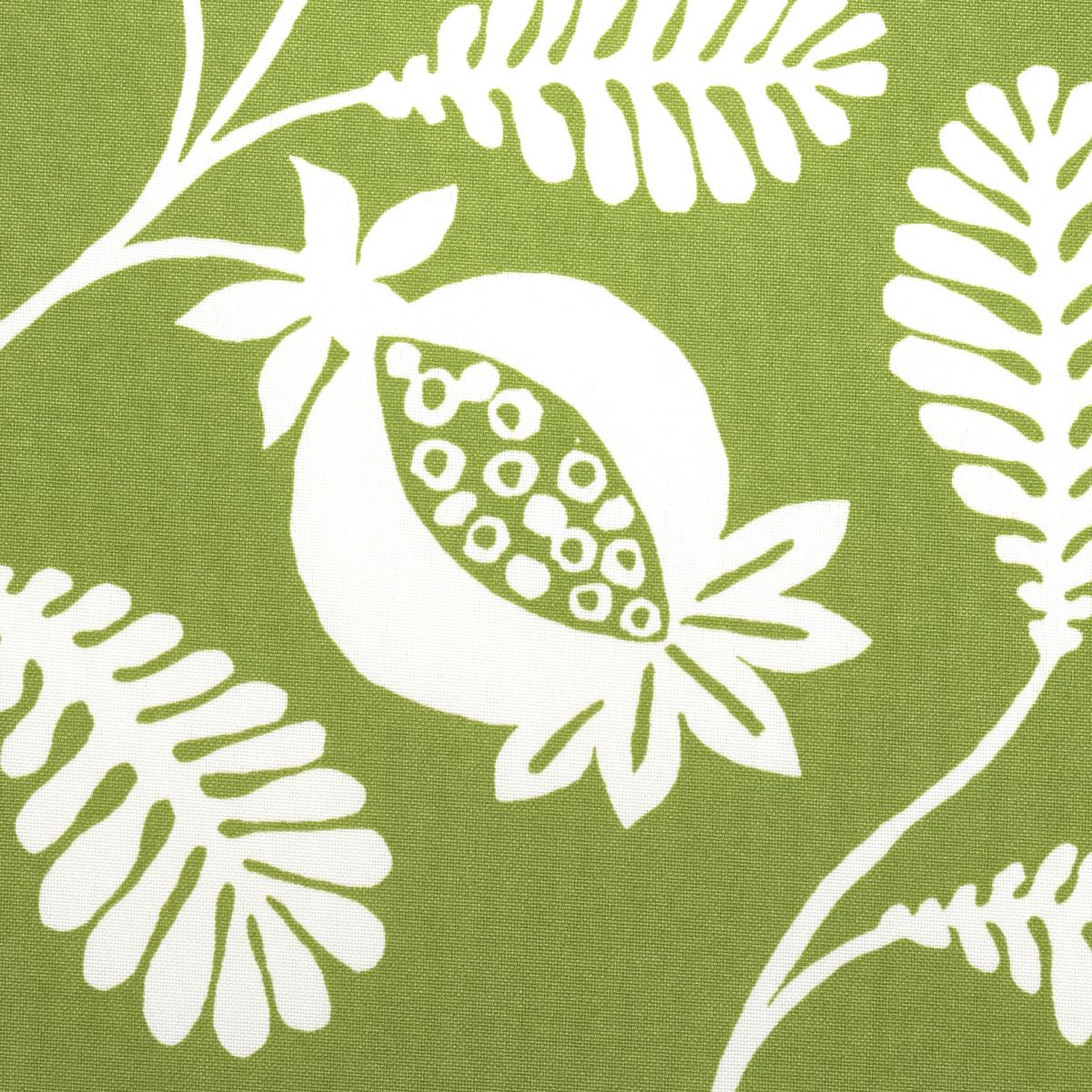 Schumacher Lanzadera Vine Indoor/Outdoor Honeydew Fabric