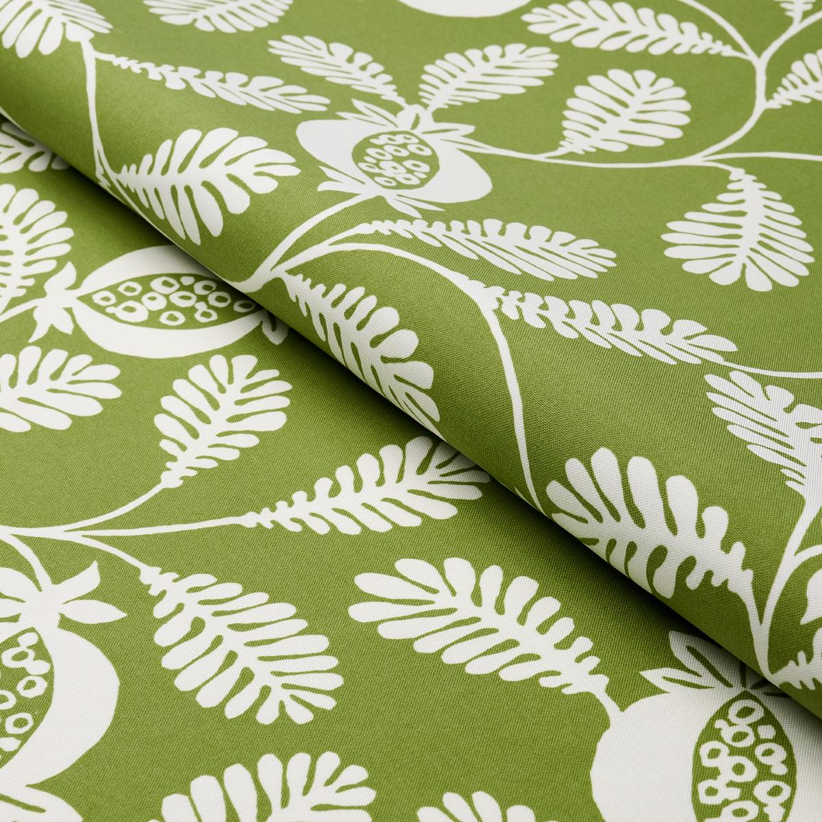 Schumacher Lanzadera Vine Indoor/Outdoor Honeydew Fabric
