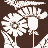 Schumacher Spring Floral Indoor/Outdoor Brown Fabric