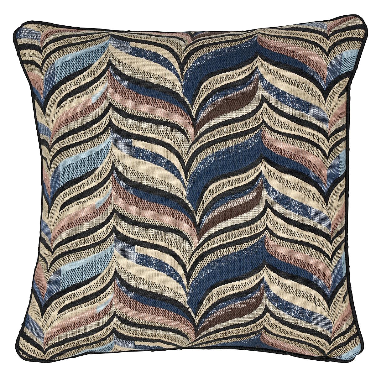 Schumacher Opal 18" x 18" Loulou Pillow