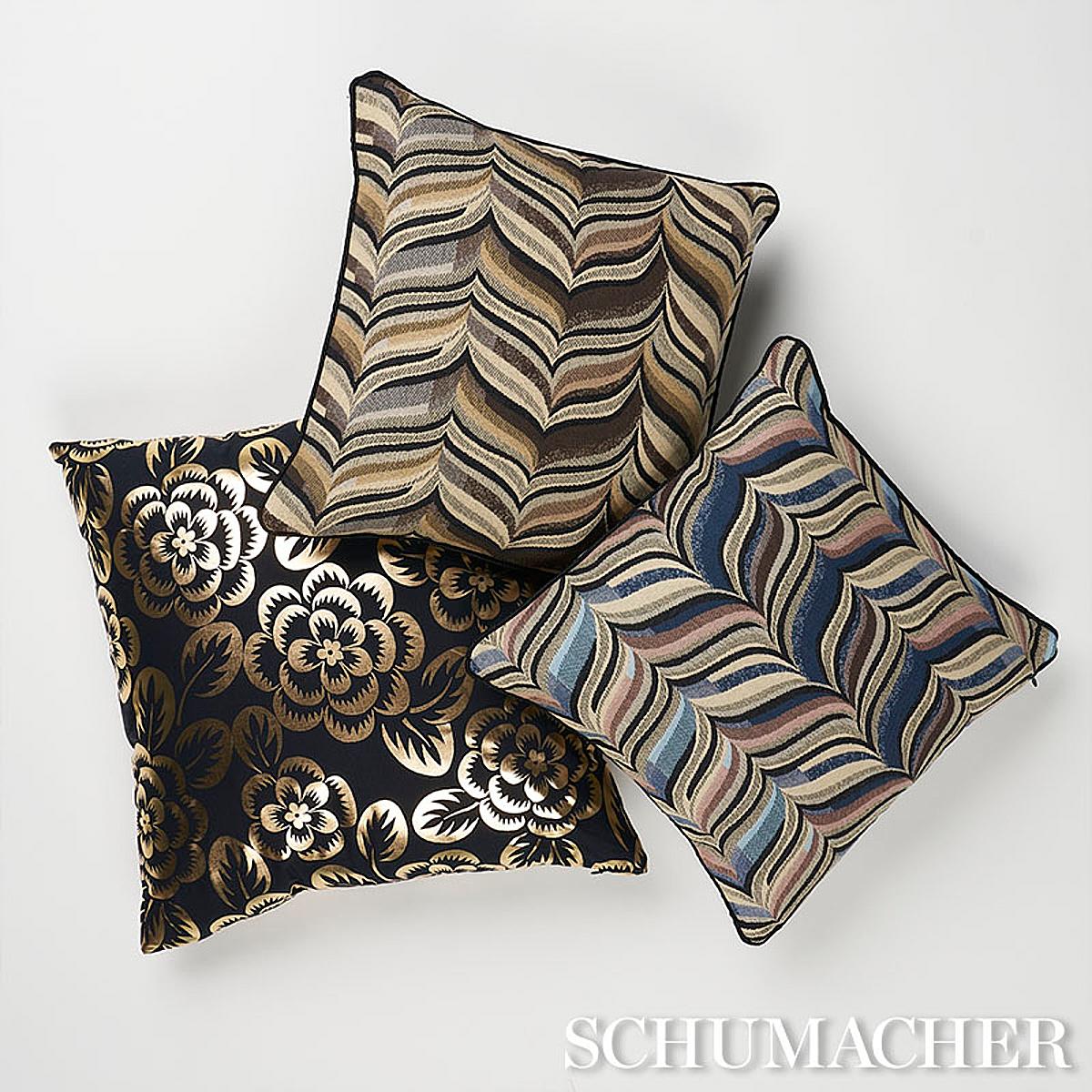 Schumacher Loulou Opal 18" x 18" Pillow