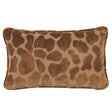 Schumacher Safari 20" x 12" Giraffe Velvet Pillow