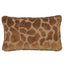 Schumacher Safari 20" x 12" Giraffe Velvet Pillow
