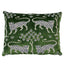 Schumacher Woodland Leopard Velvet Emerald 16" x 12" Pillow