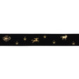 Schumacher Black Carmen Velvet Tape