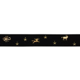 Schumacher Black Carmen Velvet Tape