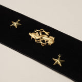 Schumacher Black Carmen Velvet Tape