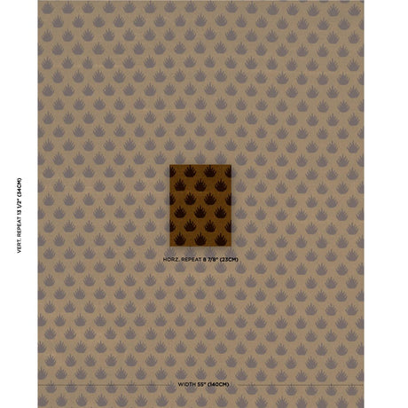 Schumacher Coronation Velvet Bronze Fabric