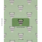 Schumacher Clermont Pingl Green Fabric