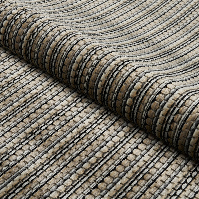 Schumacher Downtown Velvet Pebble Fabric