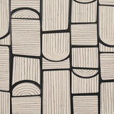 Schumacher Backdrop X Schumacher Bloomsbury Carbon Wallpaper