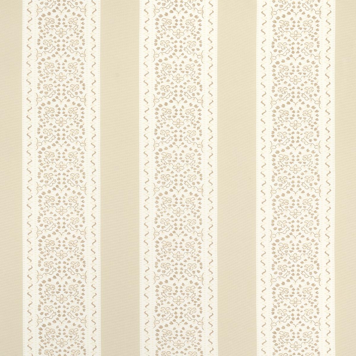 Schumacher Jasmine Indoor/Outdoor Neutral Fabric