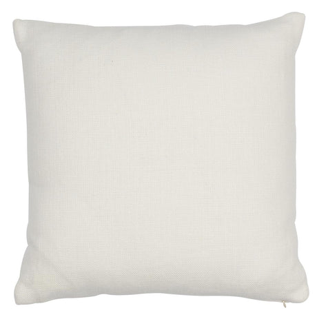 Schumacher Ivory & Blue 18" x 18" Ashoka Pillow